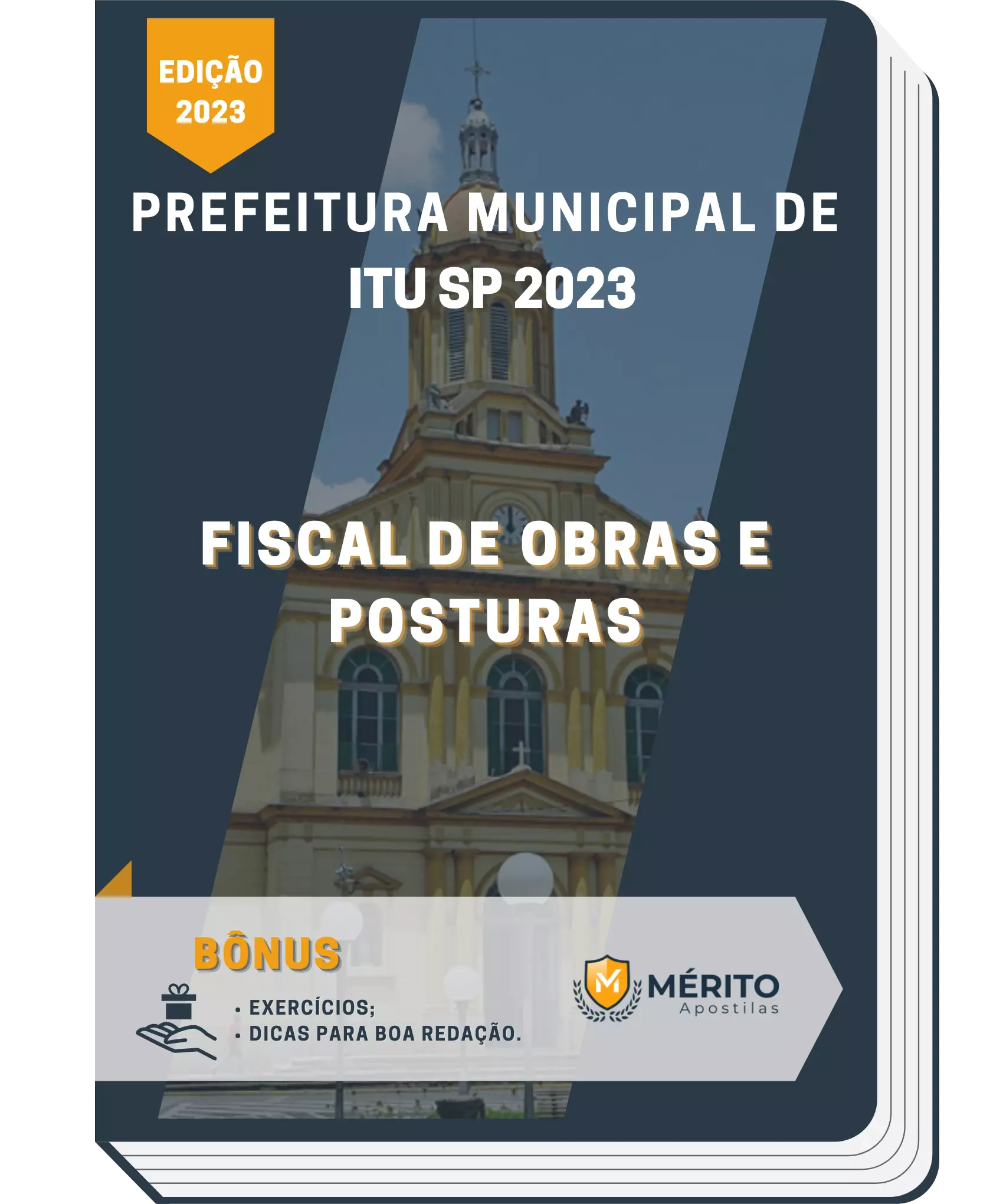 Apostila Fiscal de Obras e Posturas Prefeitura de Itu SP 2023