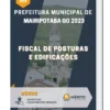 Apostila Fiscal de Posturas e Edificações Prefeitura de Mairipotaba GO 2023