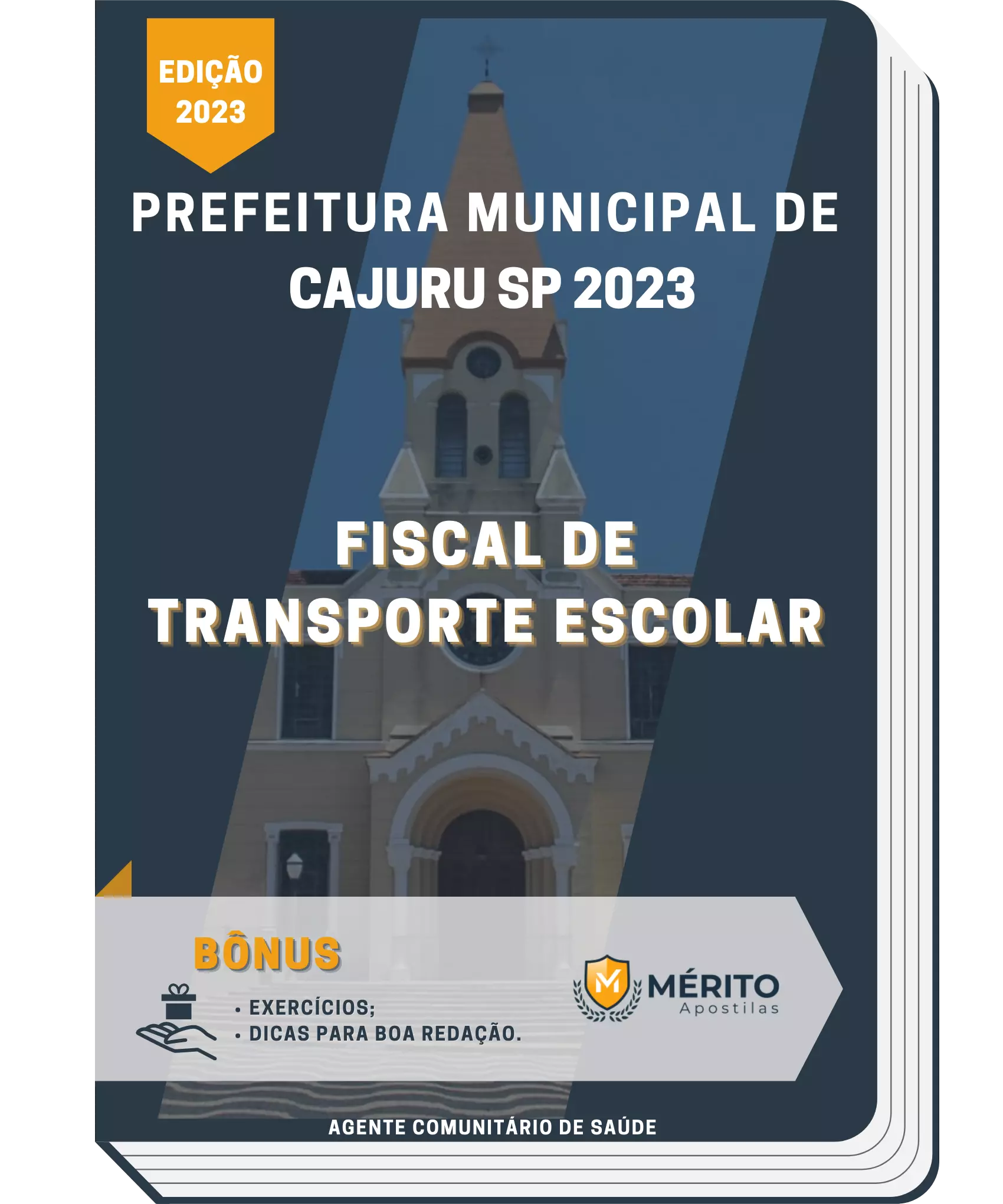 Apostila Fiscal de Transporte Escolar Prefeitura de Cajuru SP 2023