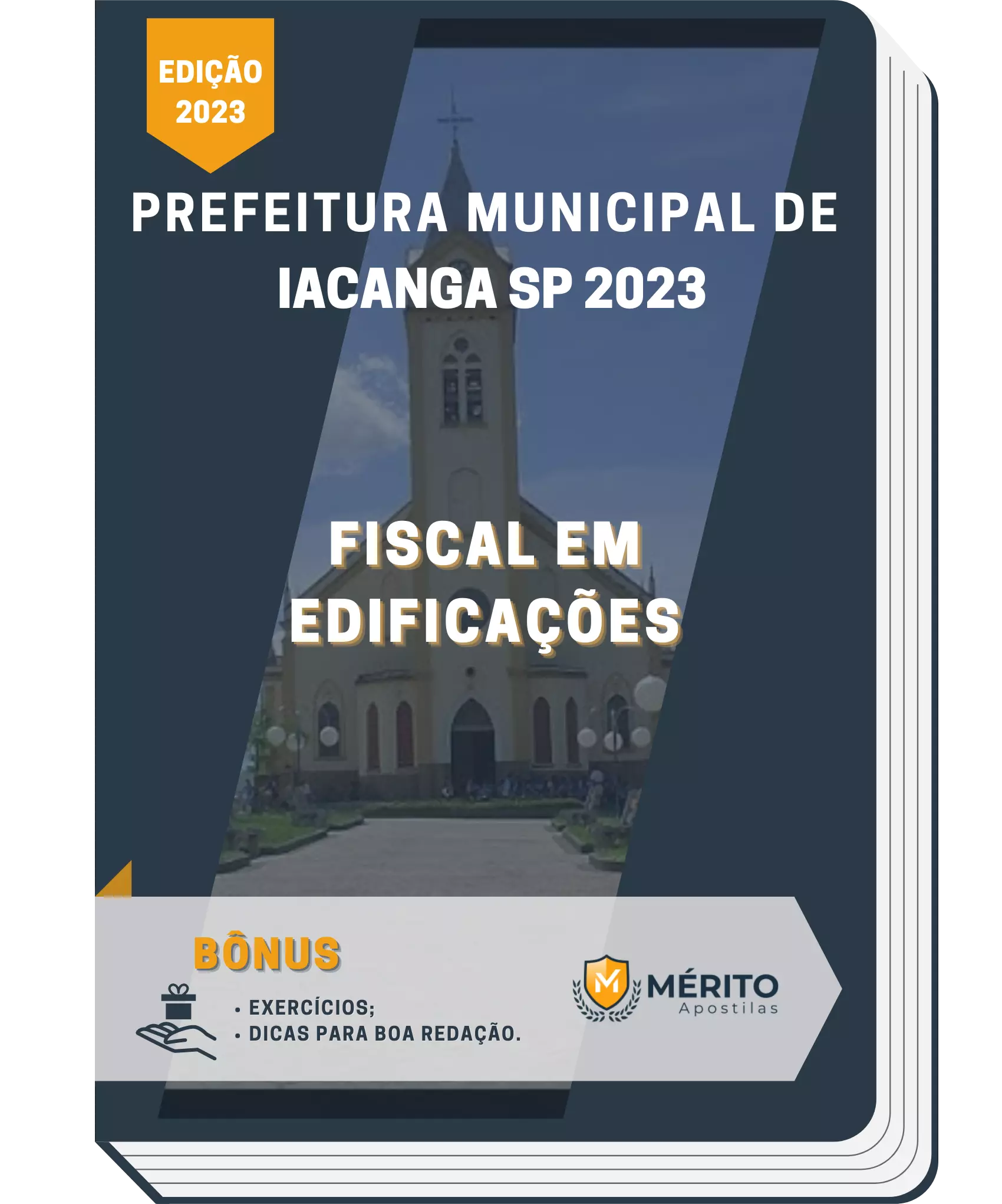 Apostila Fiscal em Edificações Prefeitura de Iacanga SP 2023