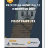 Apostila Fisioterapeuta Prefeitura de Itabirito MG 2023