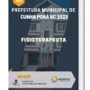 Apostila Fisioterapeuta Prefeitura de Cunha Porã SC 2023
