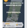 Apostila Fisioterapeuta Prefeitura de Mairipotaba GO 2023