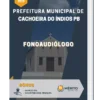 Apostila Fonoaudiólogo Prefeitura de Cachoeira do Índios PB
