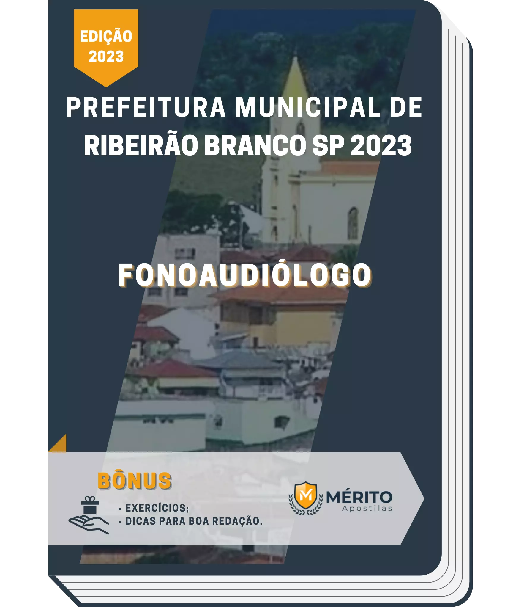 Apostila Fonoaudiólogo Prefeitura de Ribeirão Branco SP 2023