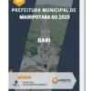 Apostila Gari Prefeitura de Mairipotaba GO 2023