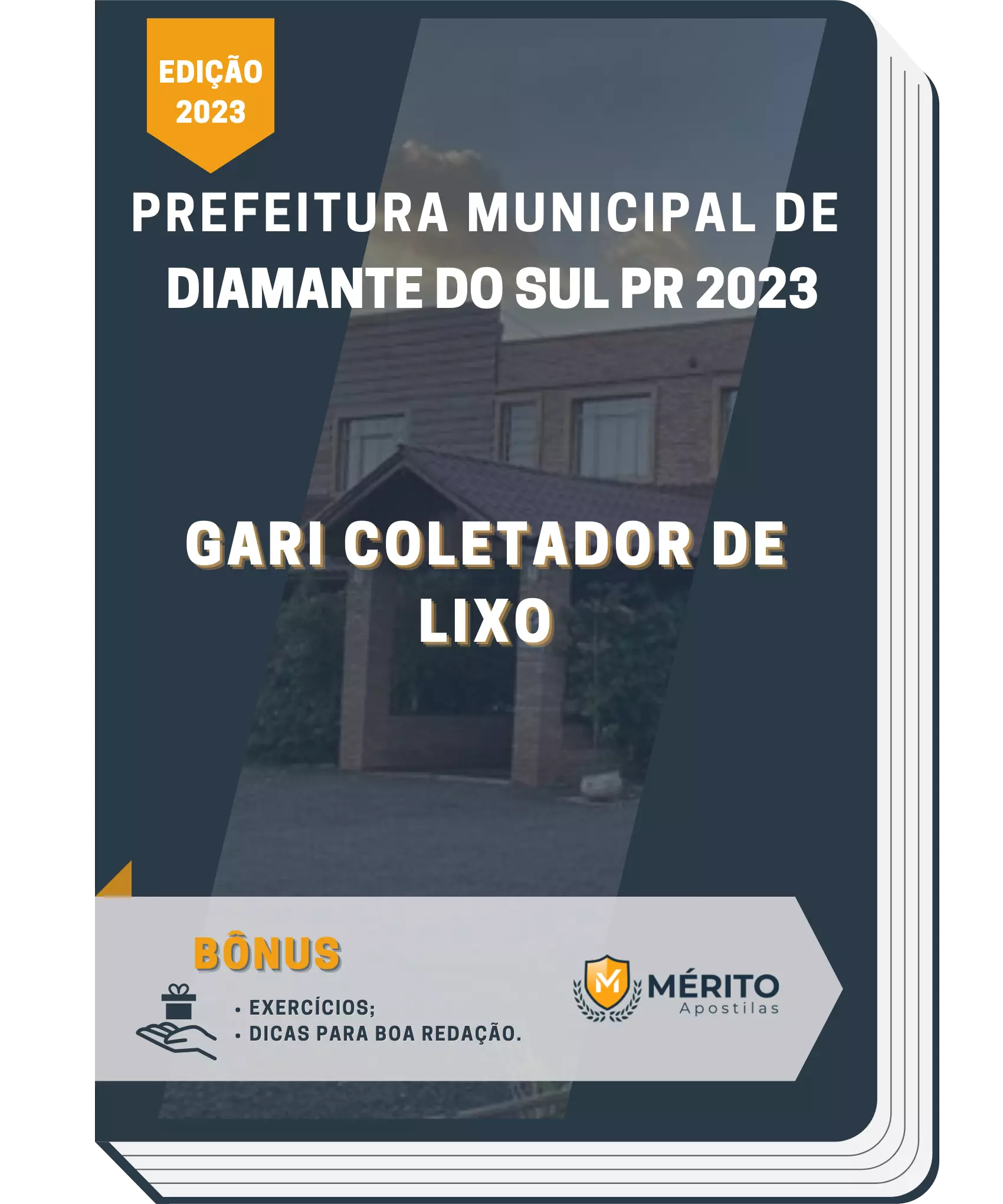 Apostila Gari Coletador De Lixo Prefeitura de Diamante do Sul PR 2023