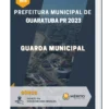 Apostila Guarda Civil Municipal Prefeitura de Guaratuba PR 2023