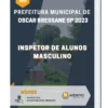 Apostila Inspetor de Alunos Masculino Prefeitura de Oscar Bressane SP 2023