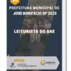 Apostila Leiturista do SAE Prefeitura José Bonifácio SP 2023