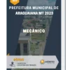 Apostila Mecânico Prefeitura de Araguaiana MT 2023