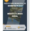 Apostila Médico Clínico Geral Prefeitura De Morretes PR 2023