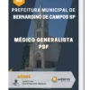 Apostila Médico Generalista PSF Prefeitura de Bernardino de Campos SP