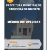 Apostila Médico Ortopedista Prefeitura de Cachoeira do Índios PB