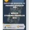Apostila Médico Otorrinolaringologista Prefeitura de Presidente Epitácio SP