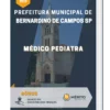 Apostila Médico Pediatra Prefeitura de Bernardino de Campos SP