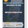 Apostila Médico Psiquiatra Prefeitura de Mogi Guaçu SP 2023
