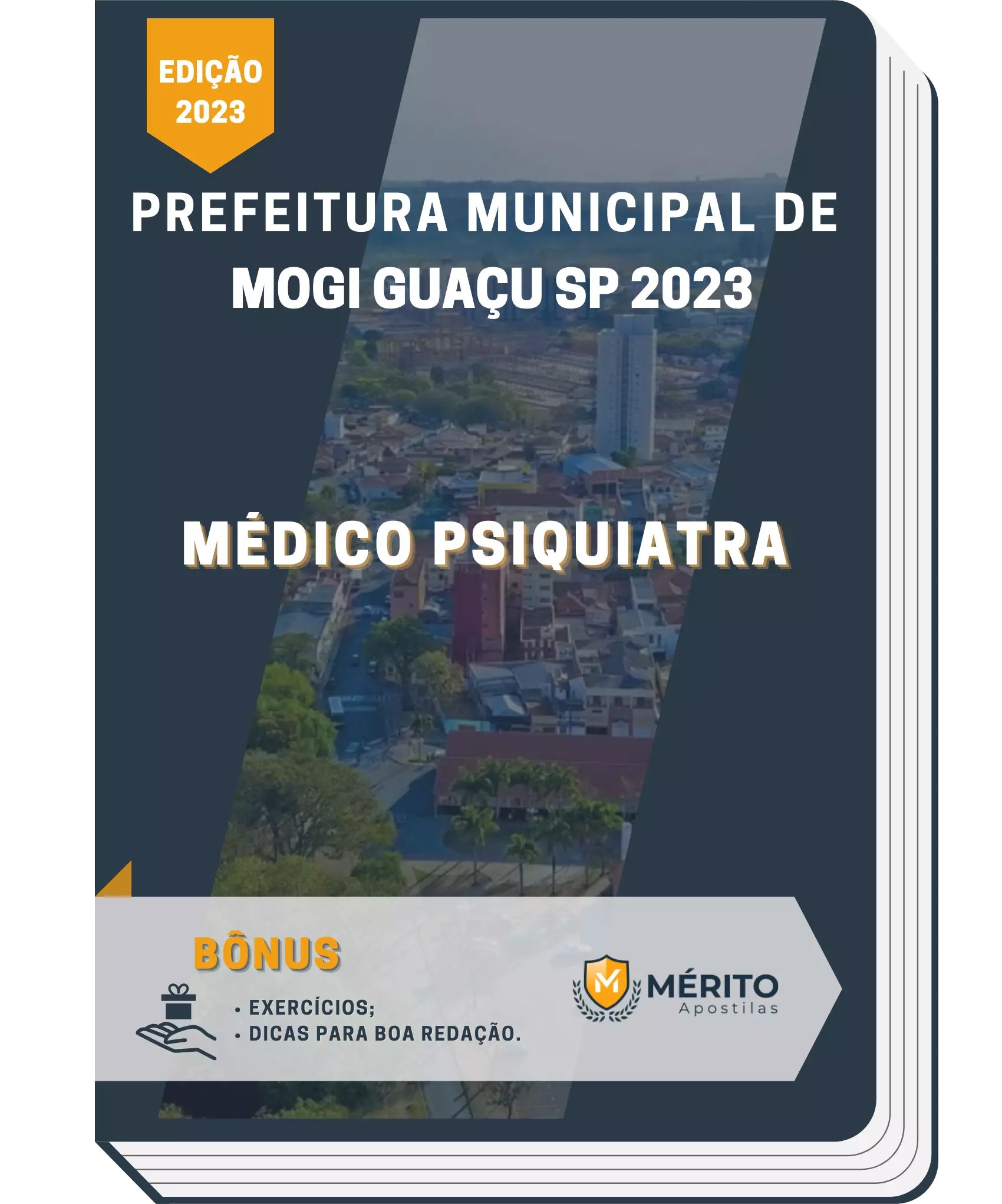 Apostila Médico Psiquiatra Prefeitura de Mogi Guaçu SP 2023