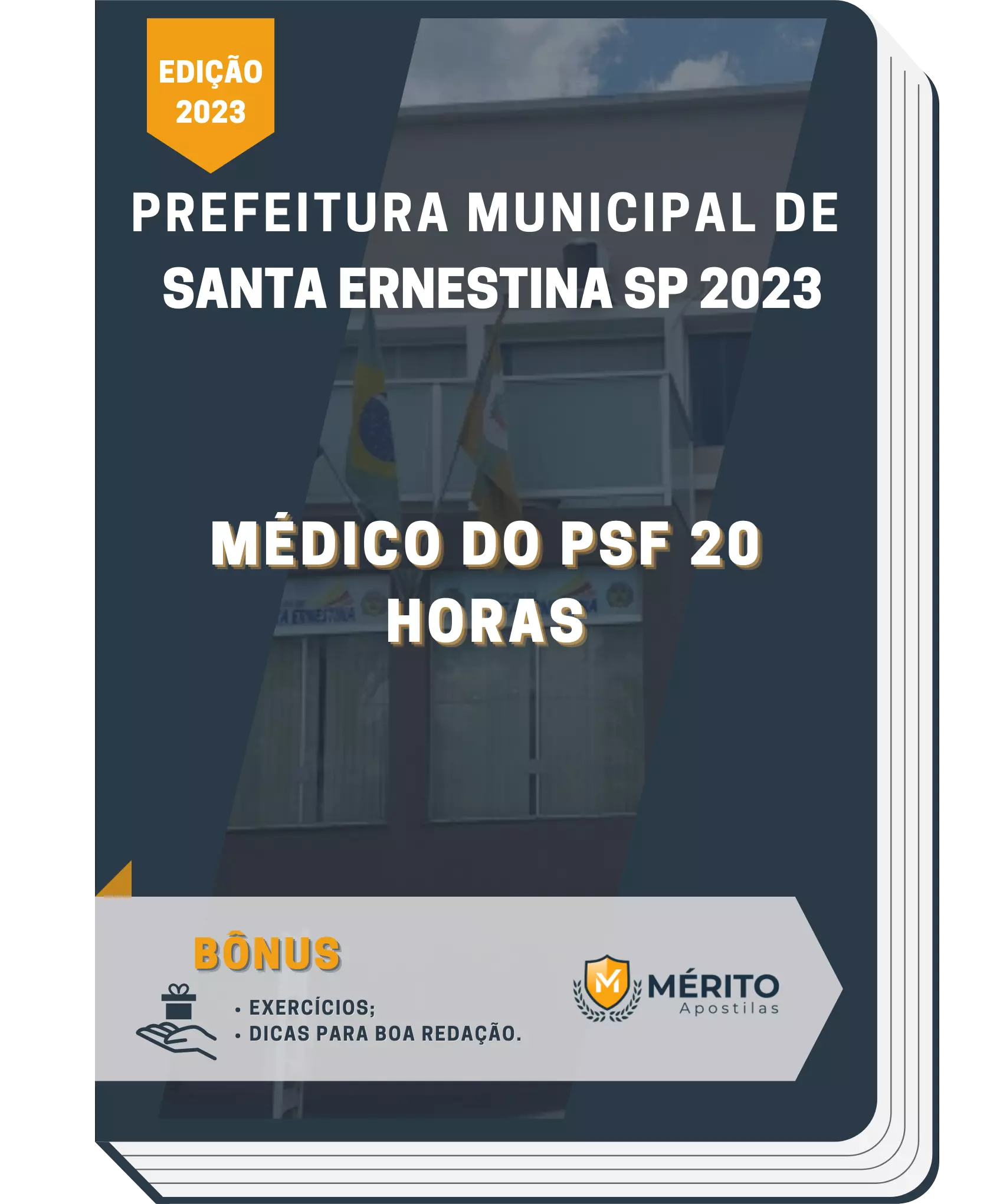 Apostila Médico do PSF 20 horas Prefeitura de Santa Ernestina SP 2023