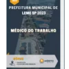 Apostila Médico do Trabalho Prefeitura de Leme SP 2023