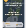 Apostila Monitor De Educação Infantil Prefeitura de João Ramalho SP 2023