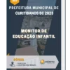Apostila Monitor de Educação Infantil Prefeitura de Curitibanos SC 2023