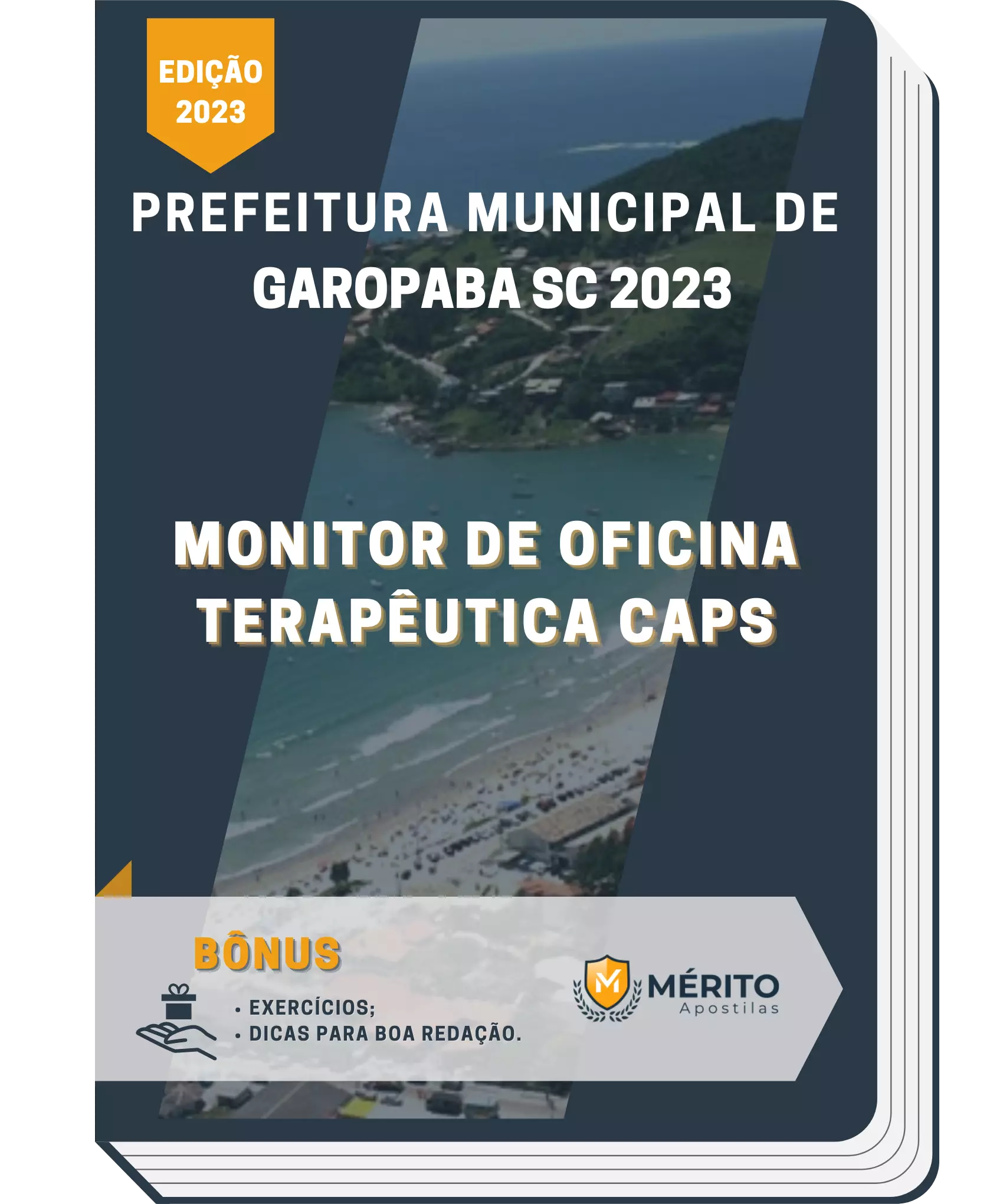 Apostila Monitor de Oficina Terapêutica CAPS Prefeitura de Garopaba SC 2023