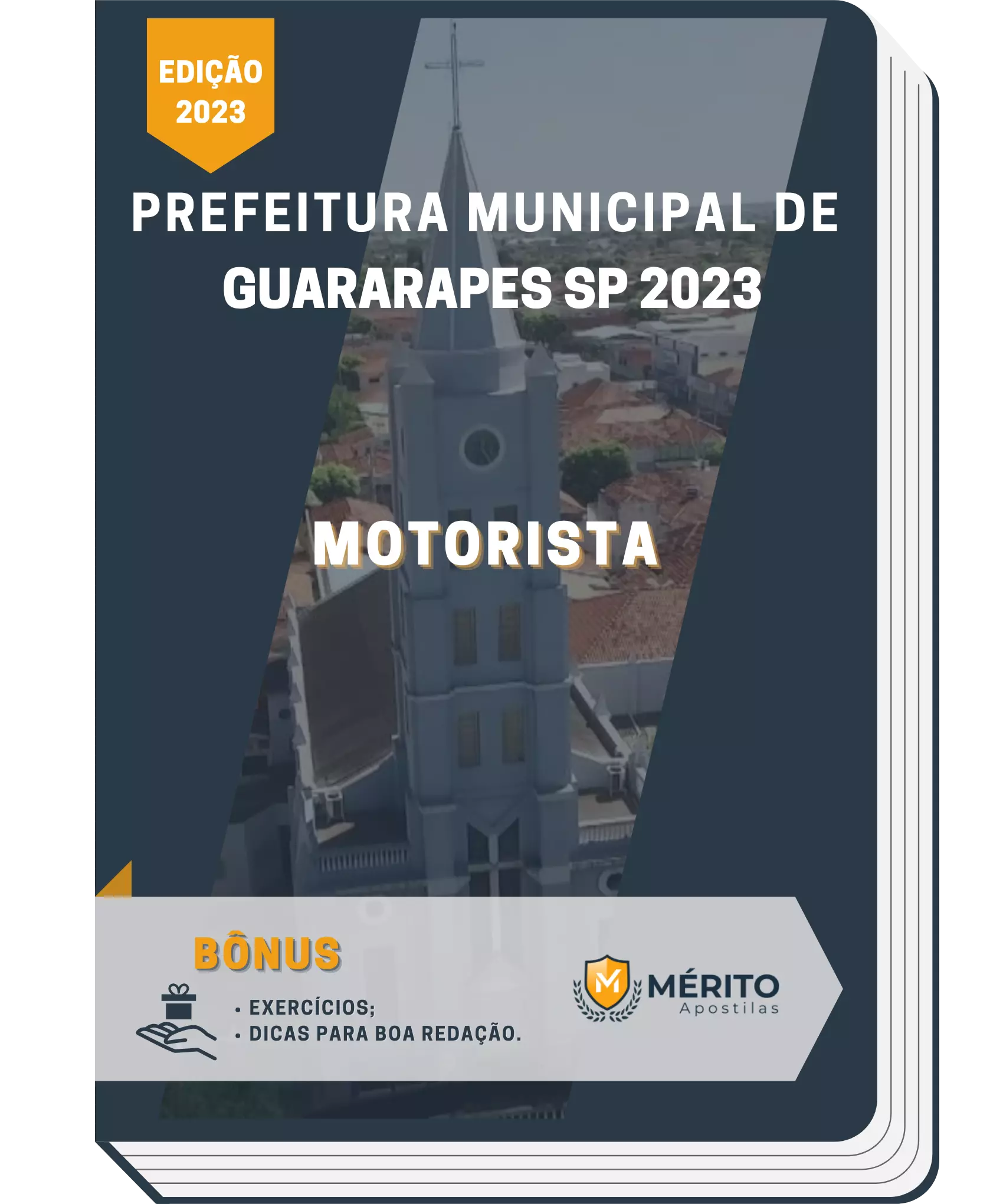 Apostila Motorista Prefeitura de Guararapes SP 2023