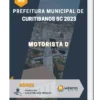 Apostila Motorista D Prefeitura de Curitibanos SC 2023