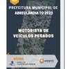 Apostila Motorista De Veículos Pesados Prefeitura de Abreulândia TO 2023