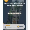 Apostila Nutricionista Prefeitura de Matelândia PR 2023