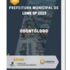 Apostila Odontólogo Prefeitura de Leme SP 2023