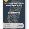 Apostila Odontólogo Prefeitura de Abreulândia TO 2023