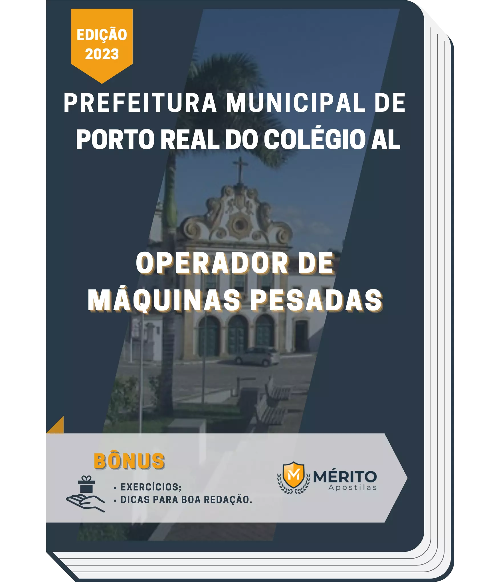 Apostila Operador De Máquinas Pesadas Prefeitura de Porto Real do Colégio AL 2023