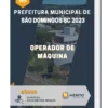 Apostila Operador de Máquina Prefeitura de São Domingos SC 2023