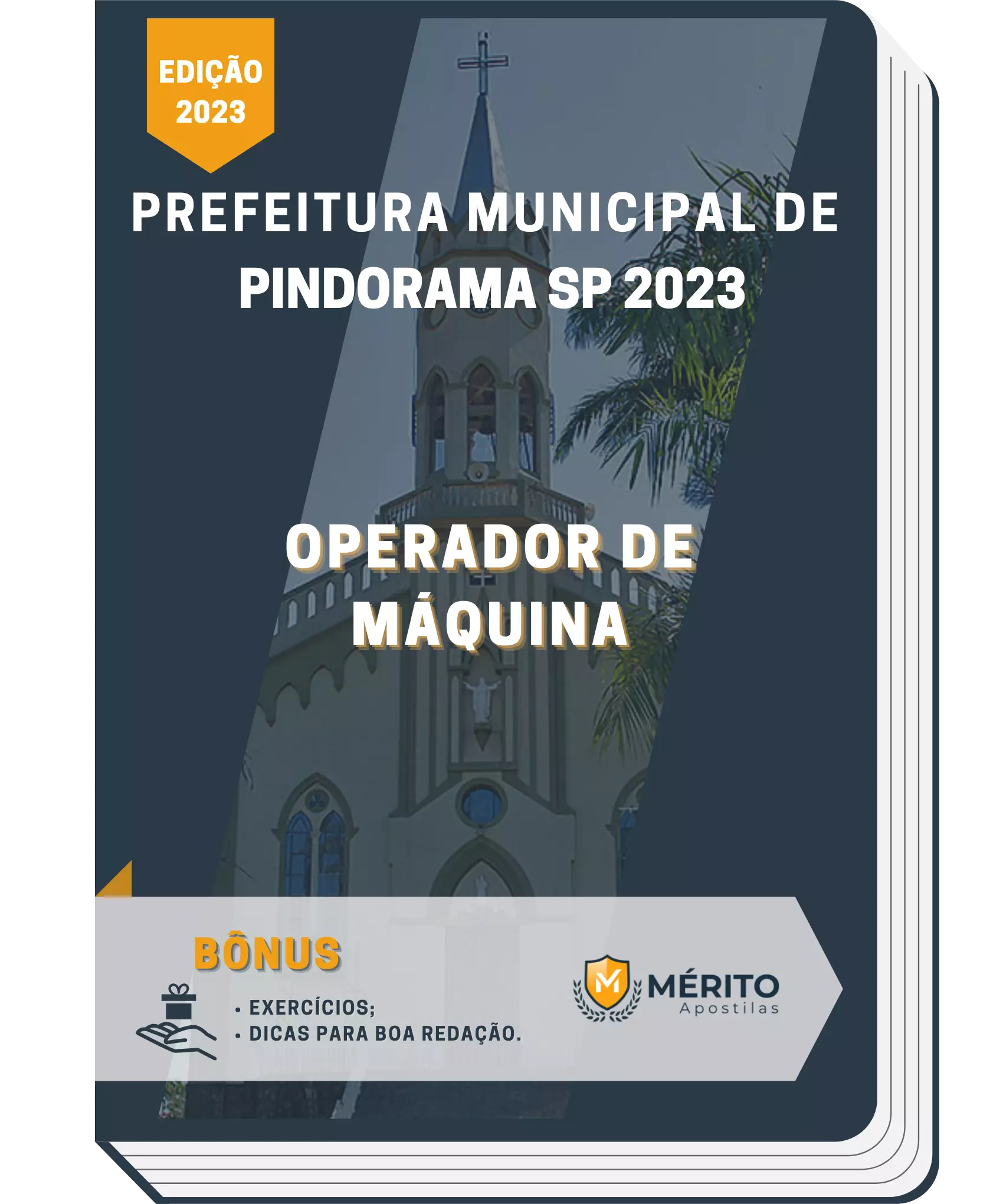Apostila Operador de Máquina Prefeitura de Pindorama SP 2023
