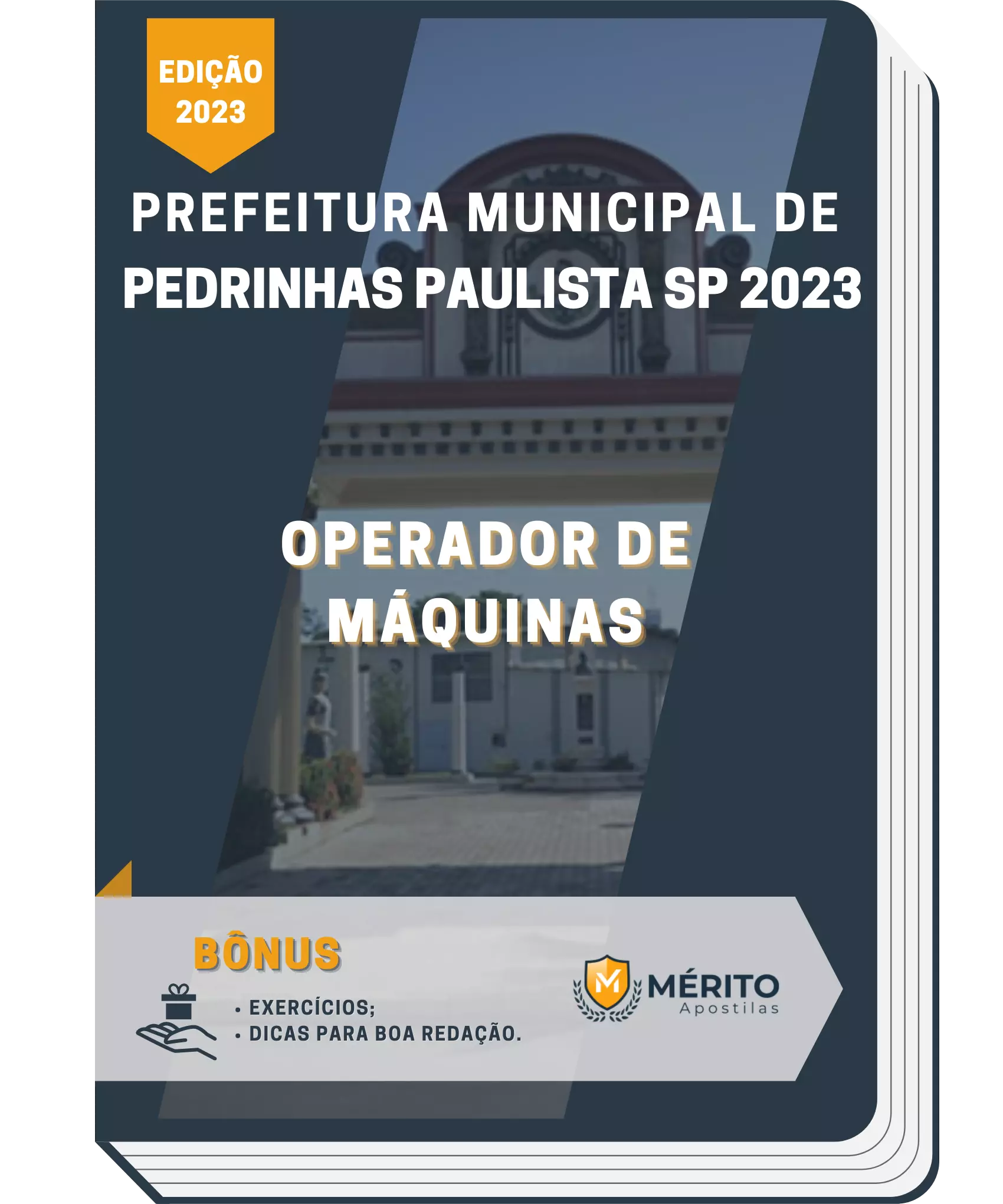 Apostila Operador de Máquinas Prefeitura de Pedrinhas Paulista SP 2023