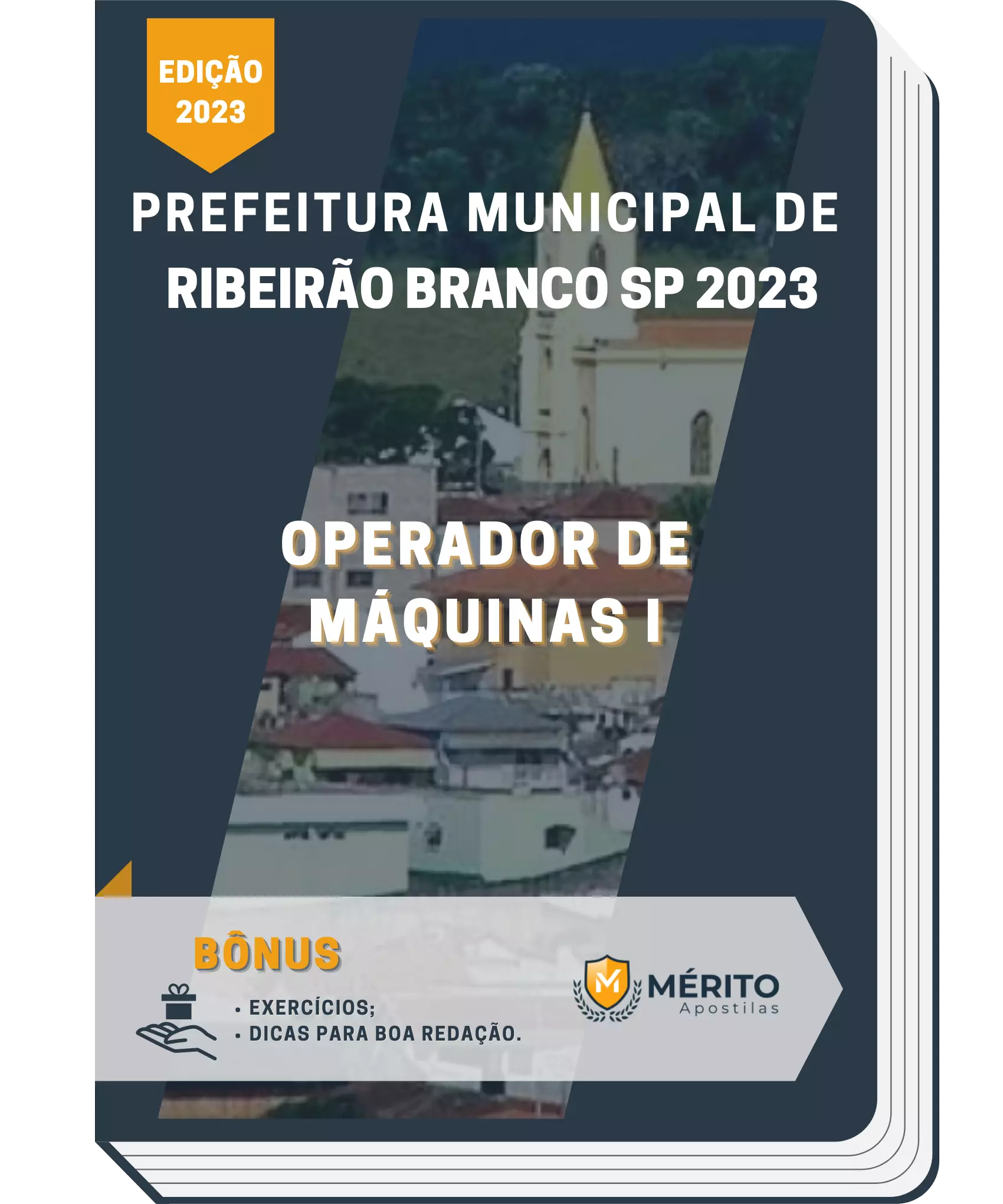 Apostila Operador de Máquinas I Prefeitura de Ribeirão Branco SP 2023