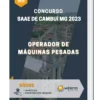 Apostila Operador de Máquinas Pesadas Concurso SAAE de Cambuí MG 2023