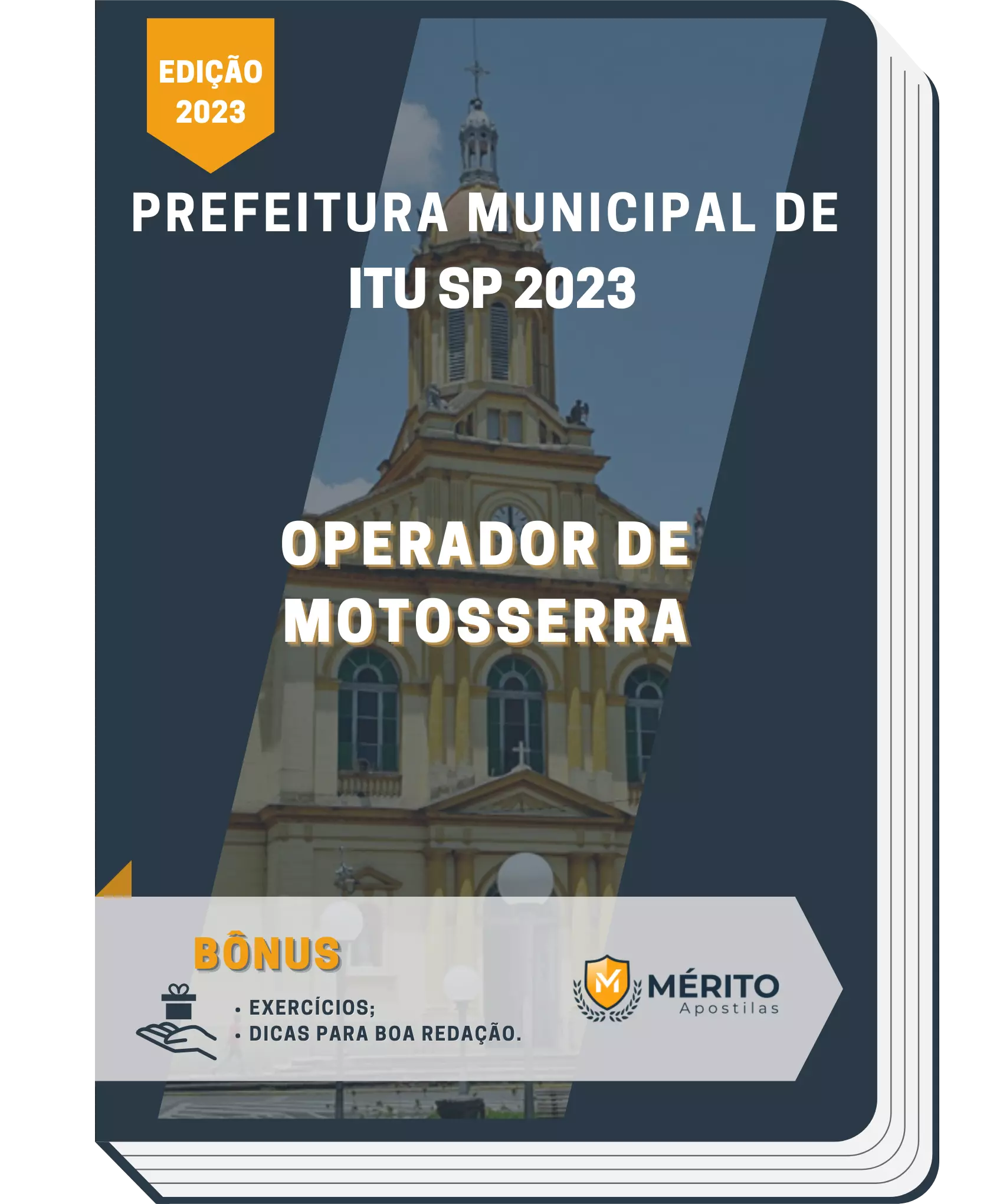 Apostila Operador de Motosserra Prefeitura de Itu SP 2023