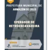 Apostila Operador de Retroescavadeira Prefeitura de Armazém SC 2023