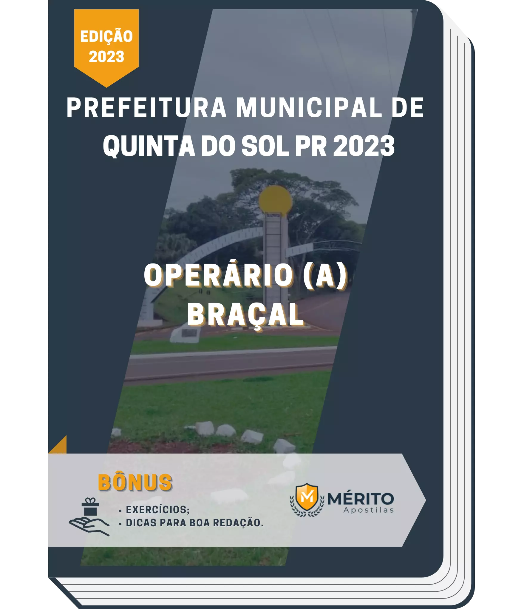 Apostila Operário/a Braçal Prefeitura de Quinta do Sol PR 2023