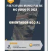 Apostila Orientador Social Prefeitura de Rio Verde GO 2023