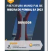 Apostila Ouvidor Prefeitura de Ribeira do Pombal BA 2023