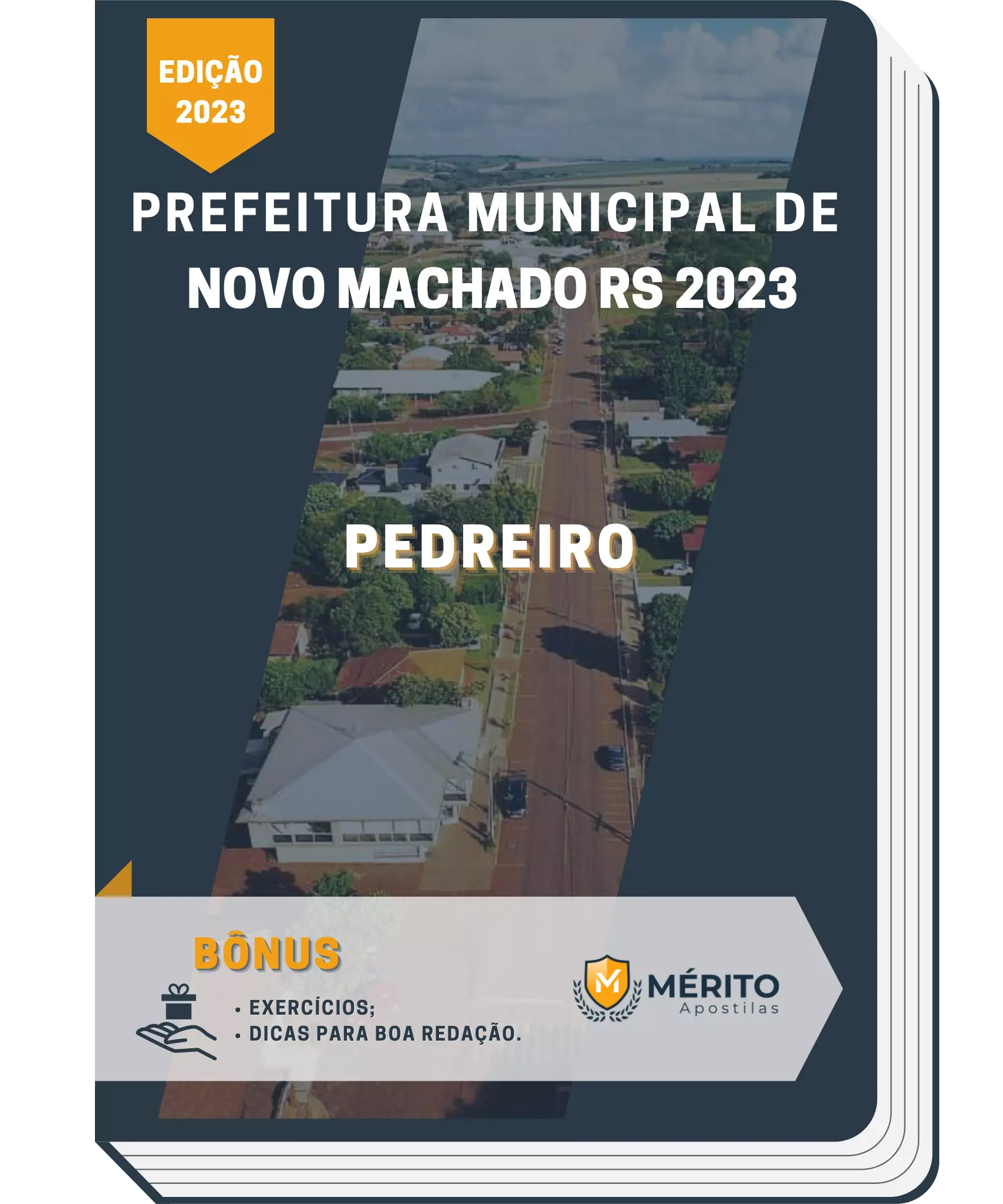 Apostila Pedreiro Prefeitura de Novo Machado RS 2023