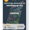 Apostila Pedreiro Prefeitura de Araputanga MT 2023