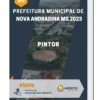 Apostila Pintor Prefeitura de Nova Andradina MS 2023