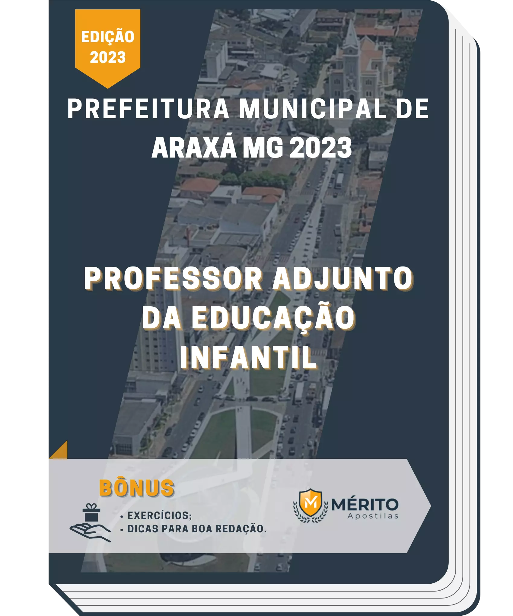 Apostila Professor Adjunto Da Educação Infantil Prefeitura de Araxá MG 2023