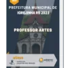 Apostila Professor Artes Prefeitura de Igrejinha RS 2023
