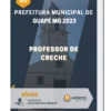 Apostila Professor De Creche Prefeitura de Guapé MG 2023